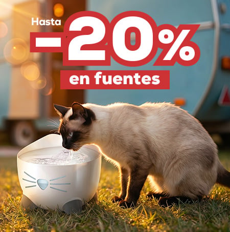 Catit: -20% en selección de de fuentes para gato