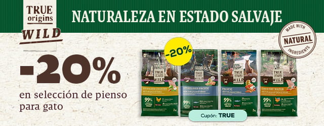 True Origins Wild: -20% en selección de pienso para perro 6kg,