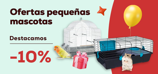 Voltregà: 10% descuento en toda las jaulas para conejos, roedores y pájaros