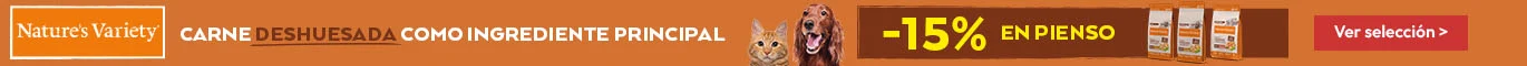 Nature's Variety: Snacks de regalo con selección de pienso para perro, y -15% en selección de pienso para gato 7kg