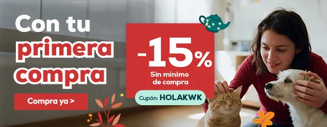 -15% de regalo con tu primera compra