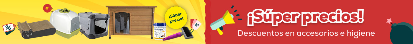Súper precios en accesorios y productos de higiene