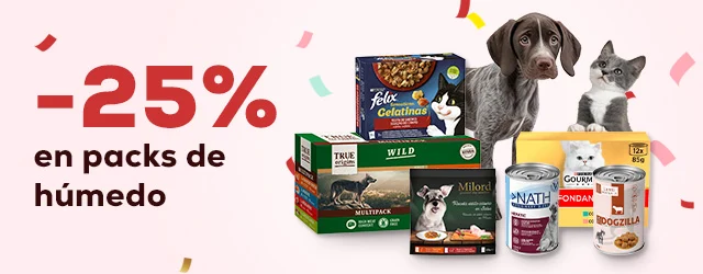 ¡Kiwoko Days!: -25% en packs de húmedo