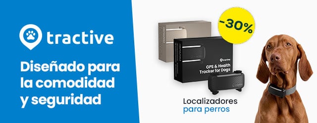 -30% en selección de GPS Tractive -30% en selección de GPS Tractive