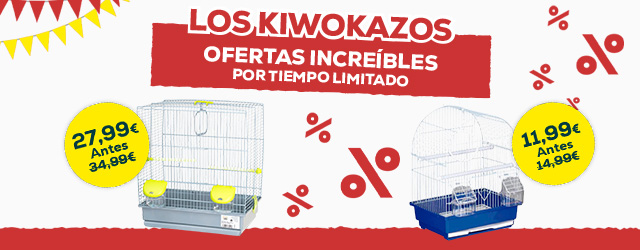 Kiwokazos: Súper precios en los accesorios y productos de higiene más buscados para pájaros