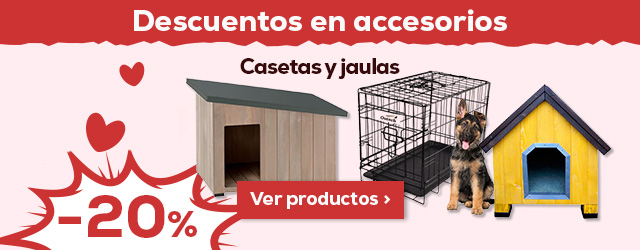 -20% en selección de casetas y jaulas para perro