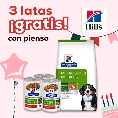 Hills Veterinary diets: 3 latas de húmedo de regalo con selección de pienso