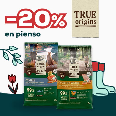 True Origins Wild: -20% eb selección de pienso para gato