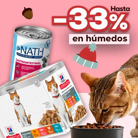 Hasta -33% en selección de comida húmeda Hasta -33% en selección de comida húmeda