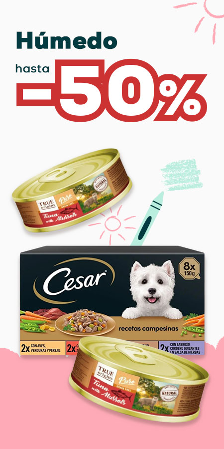Hasta -50% en húmedo