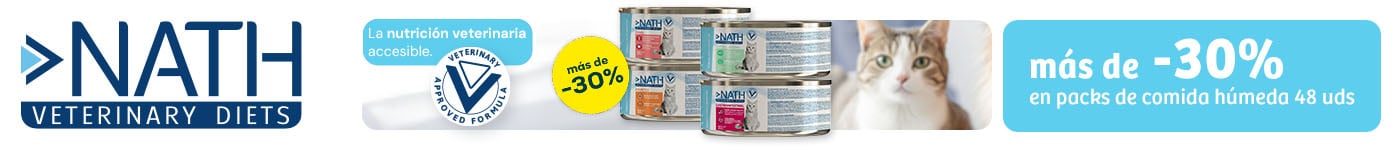 Nath Veterinary Diets: Más de -30% en packs de comida húmeda 48 uds