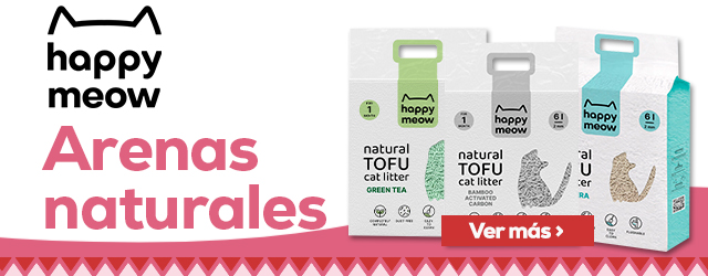 Happy Meow: Arenas naturales
