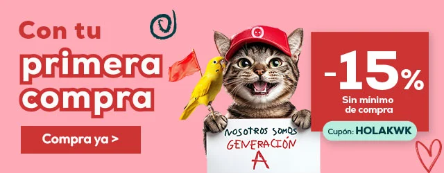 -15% de regalo con tu primera compra