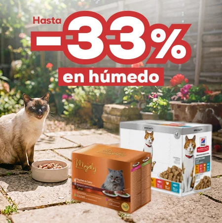 Hasta -33% en selección de húmedos para gato