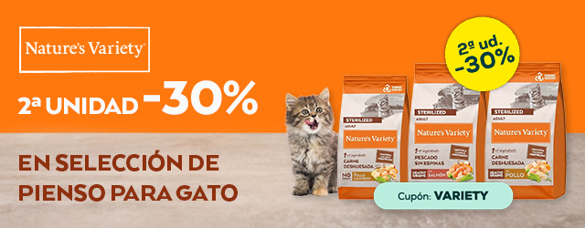 Nature's Variety: -30% en la 2ª unidad en selección de pienso para gato 3 o 7 kg