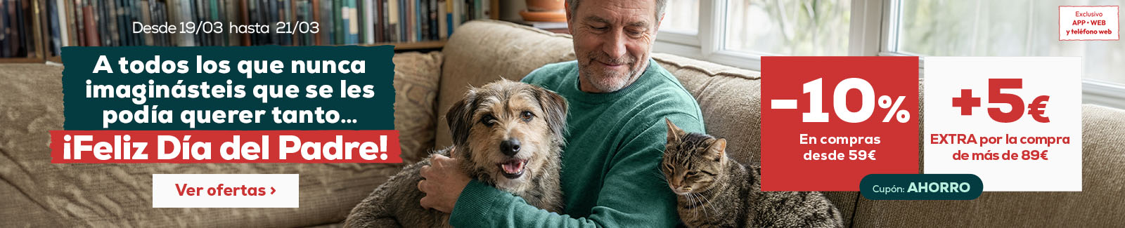10% descuento en compras superiores a 59&euro;. Adem&aacute;s, si tu compra es superior a 89&euro;, te regalamos 5&euro; de descuento extra