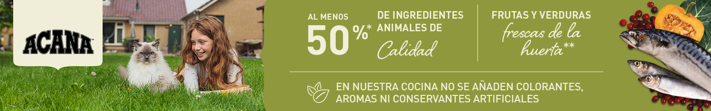 Pienso para gatos Acana.  El sabor que todos los gatos adoran