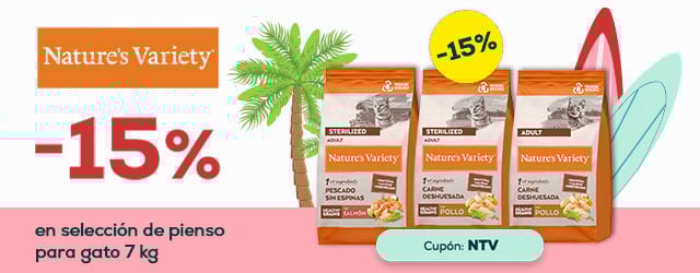 Nature's Variety:-15% en selección de pienso para gato 7 kg