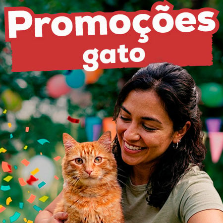 Promoções para gatos
