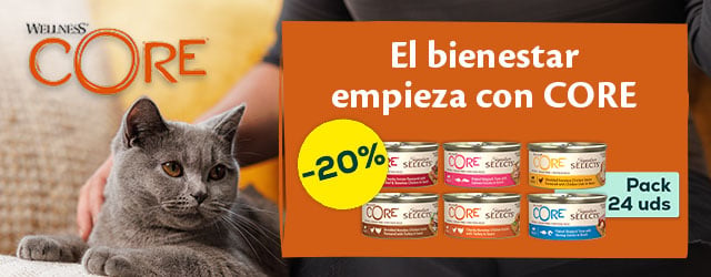 Wellness Core: -20% en selección de packs de húmedo para gato 24 uds