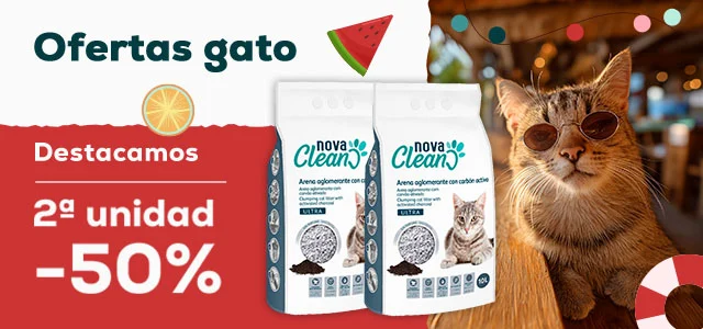 Nova Clean: -50% en la 2ª unidad en arena Aglomerante Ultra Carbón 10 l