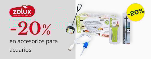 Zolux: -20% en accesorios para acuarios