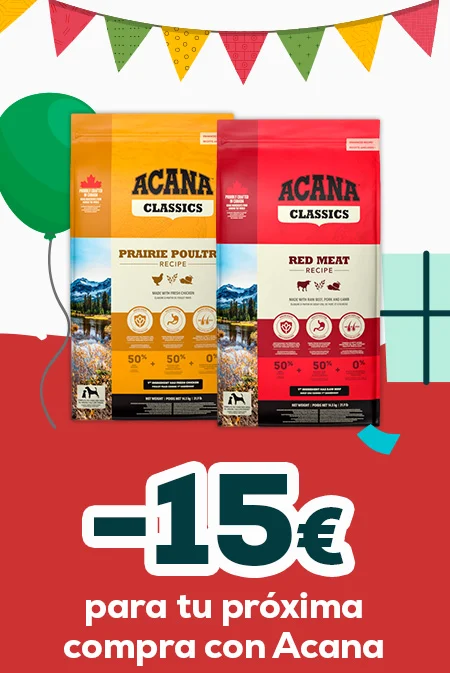 Acana: -15€ para tu próxima compra