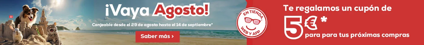 Te regalamos un vale de 5€ por cualquier compra
