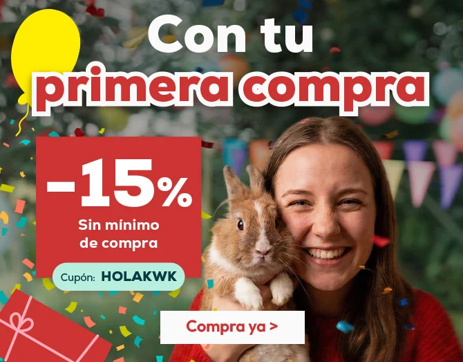15% de descuento para tu primera compra. Regístrate y accede a tu descuento