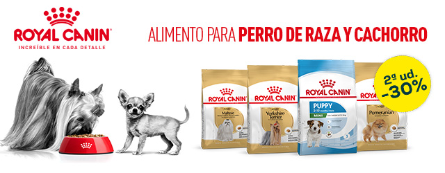 Royal Canin: 2ª ud al -30% en selección de pienso para perro