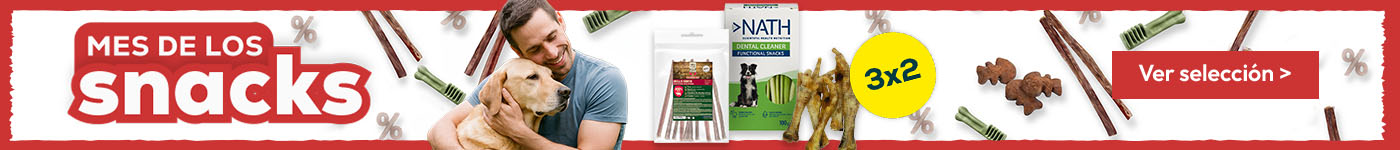 Mes de los snacks: 3 x 2 en selección de snacks para perro