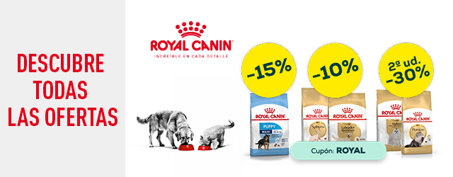 Royal Canin: Hasta -15% en una selección de pienso para cachorro y razas