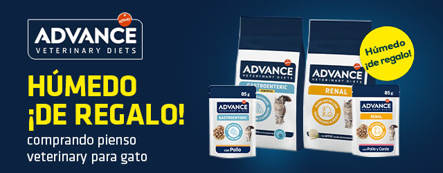 Advance Veterinary Diets: 2 sobre de húmedo de regalo con pienso renal 1,5 Kg para gato
