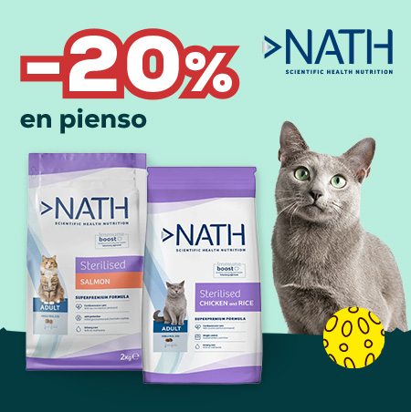 Nath: -20% en selección de pienso para gato