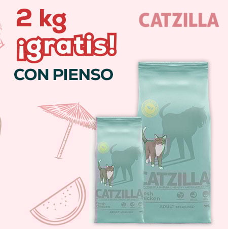 Catzilla: 2 kg gratis con selección de pienso 6kg