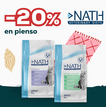 Nath Veterinary Diet: -20% en selección de pienso para gato