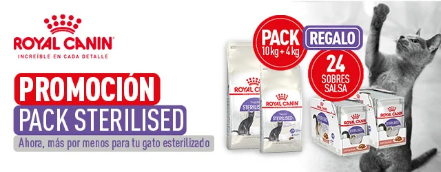 Royal Canin mes del gato: Pack esterilizado
