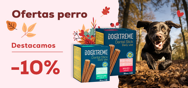Dogxtreme: -10% en packs de 2 unidades de snacks dentales para perro 28 uds.