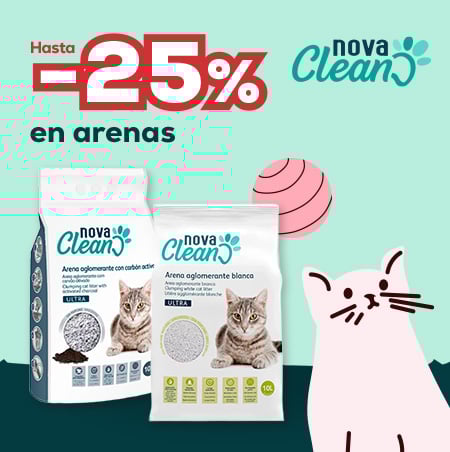 Nova Clean: Hasta -25% en selección de packs de arenas 2 uds