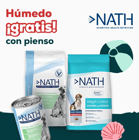 Nath: Húmedos ¡de regalo! con selección de pienso para perro