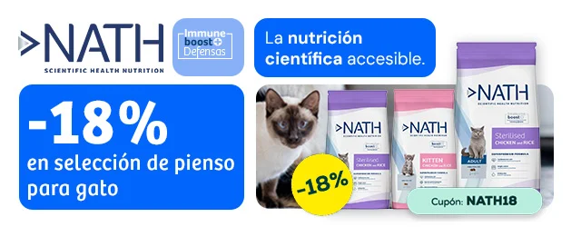 NATH: -18% en selección de pienso para gato