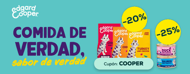 Edgard & Cooper: -20% en selección de pienso para gato 2 kg, -25% en selección de packs de húmedo para gato 12 x 85g