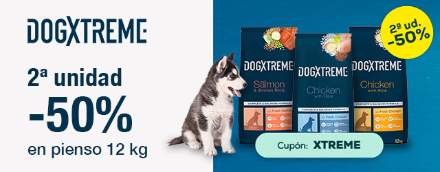 Dogxtreme: -40% en la 2ª unidad en pienso 12 kg