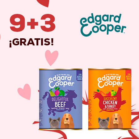 Edgard & Cooper: 9 + 3 gratis en packs de comida húmeda para perro