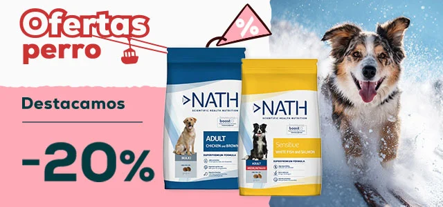 Nath: -20% en selección de pienso para perro, y más de -30% en selección de húmedo para perro 24 x 400 g