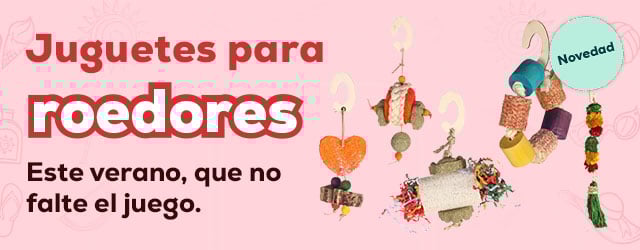 Novedad: Juguetes para roedores