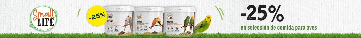 Small Life: -25% en selección de comida para aves