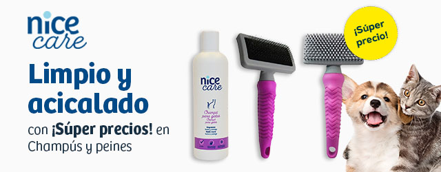 Limpio y acicalado: Súper precios en selección de champús y peines para gatos