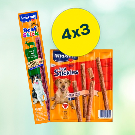 Vitakraft- 4x3 en snacks