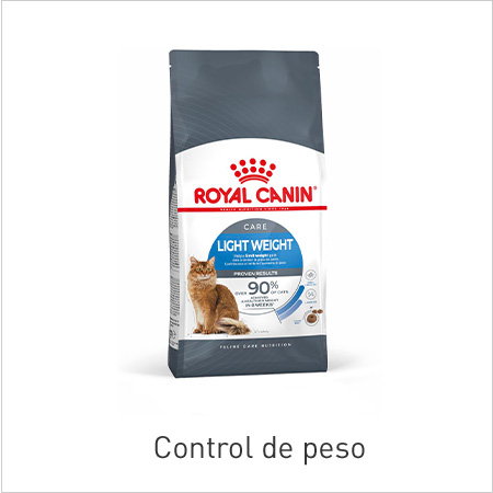 Royal Canin Light Weight. Ayuda a tu gato con el control del peso.